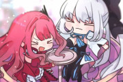 【FGO】遊園地ではしゃぐモルトリ親子！！　トリ子張り切ってるなｗ