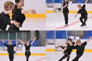 【フォトギャラリー】宇野昌磨＆本田真凜、初の公開練習で「新たな物語」加速！笑顔の神対応も独占公開！