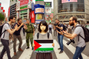 【公開処刑】渋谷でパレスチナ連帯デモをしていた日本人女性、訪日イスラエル観光客に煽り倒されてしまう