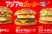 【朗報】マクドナルド新作バーガー「アジアのジューシー」美味しそう