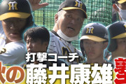 【ついに始動】藤井塾開校‼︎若トラに身振り手振りで熱血指導！吉田尚、T-岡田、柳田らを育てた名コーチです