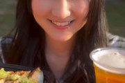 【HKT48】今村麻莉愛、ビールに餃子最高～🍺🥟