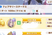 【ウマ娘】新ダート娘で一番見ないのはアキュートなのは間違いない　使ってたら推し認定してやるぞ
