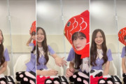 【乃木坂46】辛そう…www タイの被り物をした遠藤さくら、激カワすぎるwwwwww