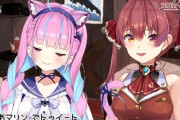 Vtuber 【宝鐘マリン】船長の最近の配信での同接並べると…　あくあとのコラボだけ低い気がしない？？？