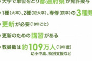 【教員免許】更新廃止理由→こんなんでいいの！？