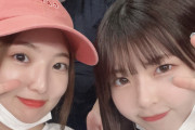 SKE48藤本冬香と鈴木愛菜でバンテリンドームへ「試合終わったら仲良く握手しました??」