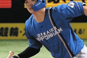 【日本ハム】郡司裕也、先制10号2ランで2年連続2桁アーチ　ソフトバンク2番手・大江の外角直球を捉える