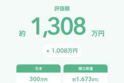 【悲報】5年間毎月5万ビットコイン積み立ててたらこうなってたらしい…　（画像あり）