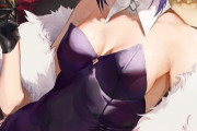 【FGO】バニー姿の酒呑ちゃんイラスト！！　眼鏡バニーな酒呑ちゃんいいね！