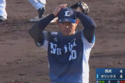 【悲報】西武、サヨナラ振り逃げで負ける