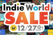 【話題】注目のインディーゲームをプレイするチャンス！！70タイトルが対象の「Indie Worldセール」が12月27日（日）まで開催