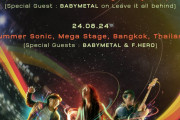 BABYMETAL「SUMMER SONIC 2024」東京公演にスペシャルゲストで出演決定!!