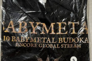 「10 BABYMETAL BUDOKAN ENCORE GLOBAL STREAM」 のTシャツ着弾