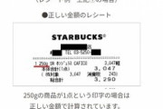 スターバックス、約10年間の過剰請求が判明
