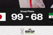 【FIBAアジアカップ2025】日本代表がシリアに99－68で快勝！ホーキンソン26得点・富永啓生18得点