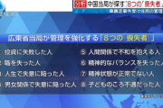 【画像】 中国が管理強化する「8つの喪失者」がこれらしい