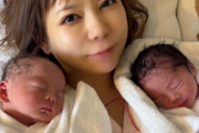中川翔子さん、無事双子を出産！！