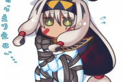 【FGO】自分の包帯で絡まってるニトクリスオルタ！！　おっちょこちょいすこｗ
