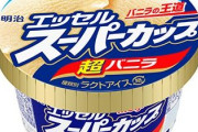 明治「スーパーカップ」183円wwww