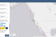 【カリフォルニア】北米西部でM7.0の地震発生…アメリカに津波警報