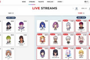 にじさんじ公式サイト新機能追加！ライバー配信スケジュールが凄そう