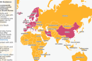 韓国政府「韓国を入国制限する国々は防疫能力のない野暮な国ばかりだ！」と宣言 → なお、今日の時点で143カ国・地域を突破