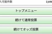 【競馬】締切直前に気付くやつ