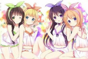 《ごちうさ》シーツ「ココア&リゼ&千夜&シャロ」予約開始！程よい伸縮性と柔らかさがあるスムース生地のシーツです