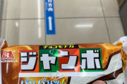 チョコモナカジャンボ、海外記者に見つかってしまう「最高のアイスを見つけた」