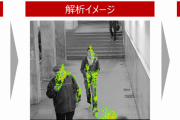 【衝撃】不審者には共通の振動パターンがある事が判明！「顔データなしで不審者検知」ドコモ＆富士通で共同開発