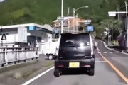 【愛媛】購入して2時間半で事故を起こしたマジェスティS乗りの車載ビデオ。