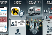 ヤマト運輸の公式X「外国人大量採用に言及した一般ユーザーはブロックね、いいね、返信、リポスト、ポストしてくんな」