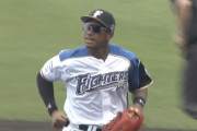 【ファーム練習試合vsDeNA】日ハム万波、好プレー！