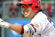 カープ長野久義、4番の仕事！先制2点タイムリー！！