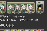 【パズドラ】人類最速！カエデループで百式11分台クリアｷﾀ━━━━(ﾟ∀ﾟ)━━━━!!