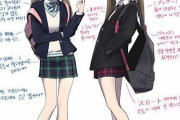 韓国人「韓国の制服と日本の制服の違いがこちら‥」日韓が靴以外同じ？　韓国の反応