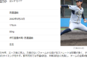中日 ドラフト２位も即戦力左腕　吉田聖弥を指名！（投手　西濃運輸）