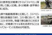 財務省「戦車よりジャベリンの方がコスパよくね？」と言い出す