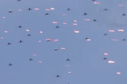 【動画】ドローンの群れを迎撃する検証実弾射撃をする韓国軍。