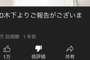 【朗報】炎上系YouTuber、低評価数が見えなくって大勝利！！