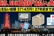 【今日まとめ一覧】横浜市、NHK契約漏れ公用車403台　27年前までさかのぼって税金で自主支払いしてしまう（法的義務は5年分）