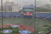 カープvsDeNA戦は雨天中止。今季8度目の中止に心配の声
