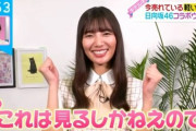 【日向坂46】キテルネで人生初リポートの河田陽菜、朝からおひさまを癒す
