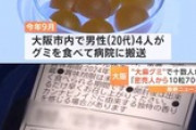 【速報】“大麻グミ”を食べた若者が救急搬送 → 販売会社「違法なもの売っていない、継続して販売する」