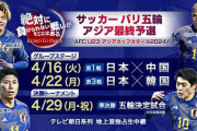 「パリ五輪アジア最終予選」最大3試合をテレビ朝日系で地上波独占生中継