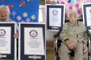107歳の双子姉妹「ウメノさん＆コウメさん」ギネス認定　きんさん・ぎんさんの記録更新！