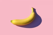 バナナ「可食部は皮でパッケージしてます。簡単に剥けます。手を汚しません。」