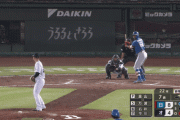 【vs.オリックス】日ハム万波、今日2本目となる第7号3ランホームラン！！！！！