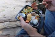 【動画】ヒロシがキャンプ場で市販の弁当食ってる動画上げてて笑ったｗｗｗ